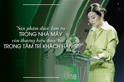 Sản Phẩm được làm ra trong nhà máy còn thương hiệu được tạo ra trong tâm trí khách hàng 