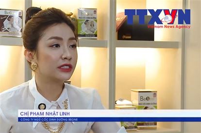 Ngũ cốc Beone lên kênh thời sự thông tấn xã Việt Nam