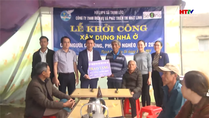 Công Ty Nhật Linh ủng hộ xây dựng nhà tình nghĩa cho người nghèo năm 2021