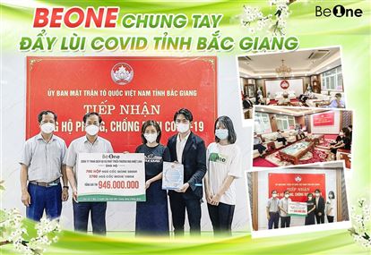 Ngũ cốc Beone ủng hộ sản phẩm trị giá gần 1 tỷ đồng cho tỉnh Bắc Giang chống Covid-19
